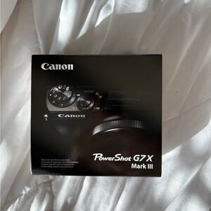 Canon Powershot G7X Mark III (3) - NEW!